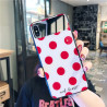 Θήκη Glass Protective για iPhone 7 Plus / 8 Plus – Κόκκινο / Λευκό