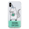 Unicorn Pattern Θήκη Σιλικόνης TPU για iPhone X / XS