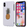 Fashion TPU Θήκη Σιλικόνης για iPhone X / XS - Pineapple Pattern