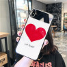 Θήκη Glass Protective για iPhone XS Max - Big Heart