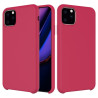 Θήκη Solid Color Liquid Silicone για iPhone 11 Pro Max – Φούξια