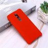 Θήκη Solid Color Liquid Silicone για Xiaomi Redmi Mi 9T – Κόκκινο