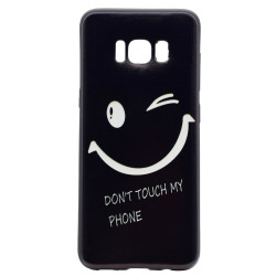Dont Touch My Phone Pattern Θήκη TPU για Samsung Galaxy S8
