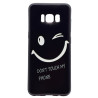 Dont Touch My Phone Pattern Θήκη TPU για Samsung Galaxy S8