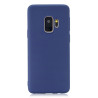Θήκη Σιλικόνης Frosted Solid Color για Galaxy S9 Plus – Μπλε