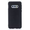 Θήκη Σιλικόνης Frosted Solid Color TPU για Galaxy S10e – Μαύρο