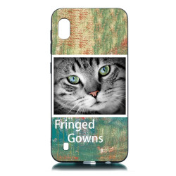 Θήκη Σιλικόνης Cat Painted Pattern TPU για Galaxy A10