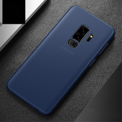 Θήκη Σιλικόνης 0.4mm Πολύ Λεπτή Ματ για Samsung Galaxy S9 Plus SM-G965 - Σκούρο Μπλε