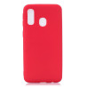 Θήκη Σιλικόνης Frosted Solid Color TPU για Galaxy A40 – Κόκκινο