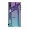 Θήκη Gradient Color Glass για Galaxy Note10 – Μωβ
