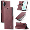 CaseMe-013 Πολυλειτουργική Θήκη Πορτοφόλι για Galaxy Note 10 Plus – Κόκκινο