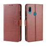 Retro Crazy Horse Texture Θήκη Πορτοφόλι για Huawei Honor 8A / Y6 (2019) – Καφέ