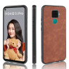 Shockproof Sheep Skin Θήκη για Huawei Mate 30 Lite – Καφέ