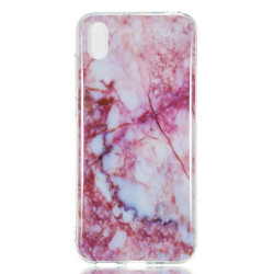 Coloured Drawing Pattern Θήκη Σιλικόνης TPU για Huawei Y5 2019 - Bloodstone Marble
