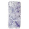 Coloured Drawing Pattern Θήκη Σιλικόνης TPU για Huawei Y5 2019 - Pale Grey Marble