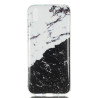 Coloured Drawing Pattern Θήκη Σιλικόνης TPU για Huawei Y5 2019 - Black White Marble