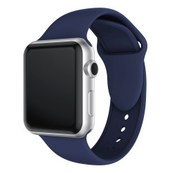 Λουράκι Σιλικόνης για Apple Watch 42 / 44 / 45mm - Σκούρο Μπλέ