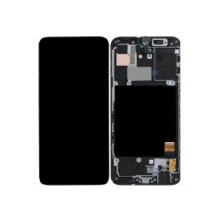 Γνήσια Οθόνη LCD και Digitizer για Samsung A40 (A405F) GH82-19674A - Μαύρο