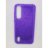 Θήκη Σιλικόνης με Glitter για Xiaomi Mi 9 Lite - Μώβ