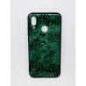 Θήκη Σιλικόνης με Σκληρή Πλάτη Marble για Huawei P20 Lite - Πράσινο