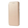 Θήκη Πορτοφόλι Leather Smart Magnet για Huawei P8 Lite - Χρυσό