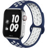 Λουράκι Σιλικόνης για Apple Watch 42 / 44 / 45mm - Μπλέ / Λευκό