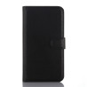 Litchi Wallet Θήκη Book για Samsung Galaxy A3 (2016) SM-A310F - Μαύρο