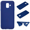 Θήκη Σιλικόνης Soft Ματ TPU για Samsung Galaxy A6 (2018) - Σκούρο Μπλε