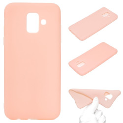 Θήκη Σιλικόνης Soft Ματ TPU για Samsung Galaxy A6 (2018) - Ροζ