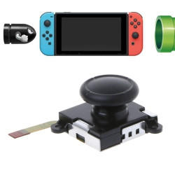 Nintendo Switch / Switch Lite Joystick Controller Joy Con Analog Stick Αναλογικός Μοχλός - Μαύρο (1τμχ)