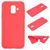 Θήκη Σιλικόνης Soft Ματ TPU για Samsung Galaxy A6 (2018) - Κόκκινη