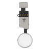 Κεντρικό Πλήκτρο Home Button Flex για iPhone 7 / 7 Plus / 8 / 8 Plus Λευκό / Ασημί