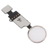 Κεντρικό Πλήκτρο Home Button Flex για iPhone 7 / 7 Plus / 8 / 8 Plus Λευκό / Ασημί