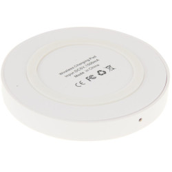 Universal Ασύρματος Φορτιστης Qi Standard Wireless Charging Pad – Λευκό