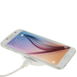 Universal Ασύρματος Φορτιστης Qi Standard Wireless Charging Pad – Λευκό