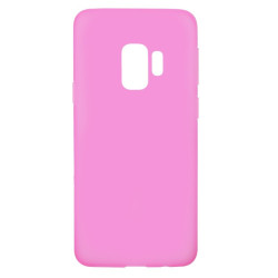 Θήκη Σιλικόνης Mατ TPU για Samsung Galaxy S9 - Ροζ