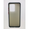 Θήκη Σιλικόνης Coloured Buttons για Samsung S20 Ultra - Μαύρο