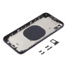 Πίσω Καπάκι με Πλαίσιο Back Housing Cover με SIM Tray & Κουμπιά για iPhone XR – Μαύρο