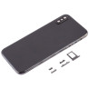 Πίσω Καπάκι με Πλαίσιο Back Housing Cover με SIM Tray & Κουμπιά για iPhone XS – Μαύρο
