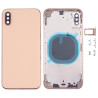 Πίσω Καπάκι με Πλαίσιο Back Housing Cover με SIM Tray & Κουμπιά για iPhone XS – Χρυσό