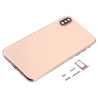 Πίσω Καπάκι με Πλαίσιο Back Housing Cover με SIM Tray & Κουμπιά για iPhone XS – Χρυσό