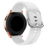 Λουράκι Σιλικόνης 20mm για Huawei Watch GT2 42mm / Galaxy Active 2 – Λευκό
