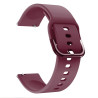 Λουράκι Σιλικόνης 20mm για Huawei Watch GT2 42mm  / Galaxy Active 2 – Wine Red