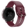 Λουράκι Σιλικόνης 20mm για Huawei Watch GT2 42mm  / Galaxy Active 2 – Wine Red