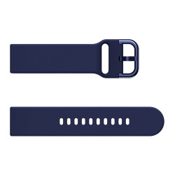 Λουράκι Σιλικόνης 20mm για Huawei Watch GT2 42mm / Galaxy Active 2 – Midnight Blue