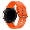 Λουράκι Σιλικόνης 20mm για Huawei Watch GT2 42mm / Galaxy Active 2 – Πορτοκαλί