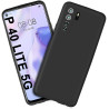 Θήκη Σιλικόνης TPU για Huawei P40 Lite 5G - Μαύρο