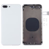 Πίσω Καπάκι με Πλαίσιο Back Housing Cover με SIM Tray & Κουμπιά για iPhone 8 Plus – Λευκό