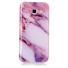 Marble Pattern IMD Θήκη Σιλικόνης TPU για Samsung Galaxy A5 (2017) - Μωβ