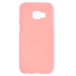 Θήκη Σιλικόνης Glossy TPU για Samsung Galaxy A5 (2017) - Ροζ
